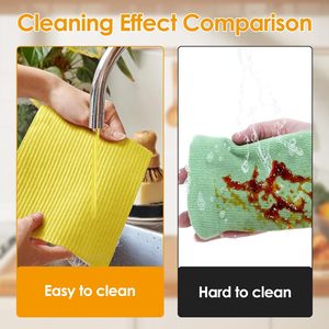 Éponge réutilisable de cellulose de torchon de cuisine durable pour le nettoyage du tissu éponge biodégradable - Product Image 5
