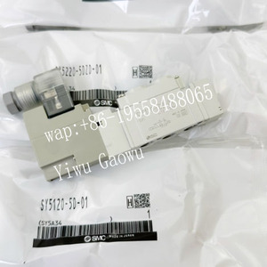 Válvula de Control Neumática Original SMCs SY5120-5DD-01, Flujo 500L/min, Operación Manual con Destornillador - Product Image 3
