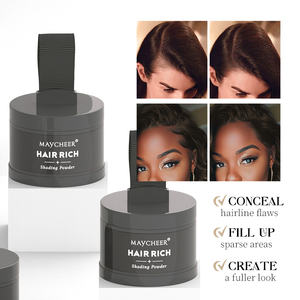 Poudre de maquillage pour la ligne des cheveux avec logo personnalisé, 30 couleurs, retouche instantanée des racines, correcteur de cheveux clairsemés, poudre de teinture pour barbe pour salon - Product Image 5