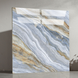 Baldosas de Porcelana Pulida Brillante de 600x600, Diseño de Mármol Vitrificado, Baldosas Cuadradas de Porcelana con Diseño de Granito, Nuevo Diseño - Product Image 1