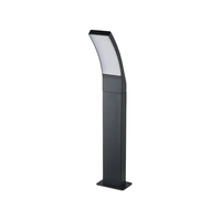 Nouvelle conception moderne, lampe de jardin en aluminium LED résistante aux intempéries, IP65, AC 85-265V, 12W, angle de faisceau de 180°, garantie 3 ans