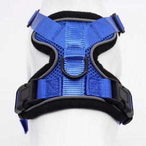 Reflective Mesh <b>Pet</b> Dog <b>Harness</b> Leash Set Comfort Adjustable No Pull Dog Vest For Daily Walking - Product Image 4
