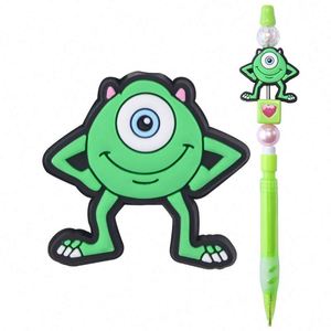 Nuevas innovaciones 2024: Cuentas focales de silicona de Karol G, cantante pop australiana; POP STAR; Selena; <span class=keywords><strong>Bluey</strong></span> y <span class=keywords><strong>Bingo</strong></span> - Product Image 3