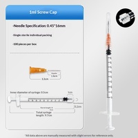 Seringues jetables pour élevage de volailles et cliniques vétérinaires, 1/2/5/10/20 ml, pour porcelets