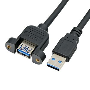 สายต่อขยาย USB 3.0 ชายกับหญิง 1 พอร์ต สีฟ้า การถ่ายโอนข้อมูลความเร็วสูงสำหรับการเชื่อมต่ออุปกรณ์ต่อพ่วงคอมพิวเตอร์ - Product Image 3