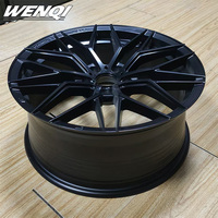 Jantes en alliage noir multi-rayons Wenqi 2026 de 17/18/19/20 pouces, entraxes 5x114.3, 5x112, 5x108, compatibles avec les voitures japonaises, coréennes et allemandes