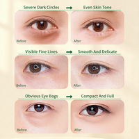 Masque Hydrogel VC pour les Yeux, Hydratant, Nourrissant, Améliore la Peau Sèche, Éclaircit le Contour des Yeux, Naturel, Biologique, OEM ODM
