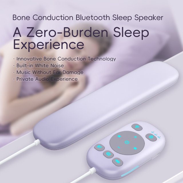 White Noise Speaker with Battery Plastic Encased Aids Faster Sleep Improved Sleep Quality for 5.4
