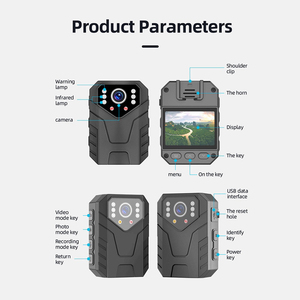 Full HD 1080P Hành Động Cơ Thể Mặc Máy Ảnh Không Thấm Nước Ghi Âm An Ninh Máy Ảnh Cơ Thể - Product Image 5