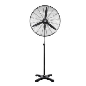 Ventilateur sur pied de 30 pouces à base croisée avec 3 pales en aluminium, pour refroidissement industriel, voiture, maison, garage, hôtel, options de boîtier en plastique - Product Image 3