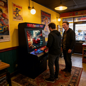 Máquina Arcade SQX 3D <span class=keywords><strong>Pandora</strong></span> PRO al por Mayor |   <span class=keywords><strong>Caja</strong></span> <span class=keywords><strong>de</strong></span> embalaje metálica OEM SQX-<span class=keywords><strong>Pandora</strong></span> Box-1 para consolas <span class=keywords><strong>de</strong></span> videojuegos para centros comerciales FEC - Product Image 1