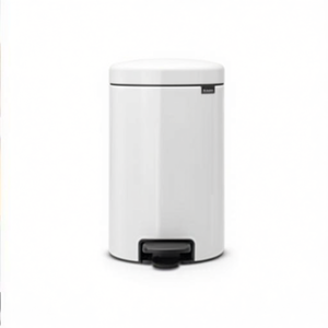 Pattumiera Newicon 12 L Bianca con Pedale - Product Image 2