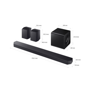Barre de son <span class=keywords><strong>Samsung</strong></span> : Audio 3D 17 haut-parleurs, Q-Symphony & SpaceFit Pro pour une immersion inégalée - Product Image 6