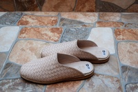 Sandales marocaines unisexes par Moroccansoul avec dessus en cuir véritable, doublure et semelle intérieure en cuir véritable souple, fabriquées au Maroc