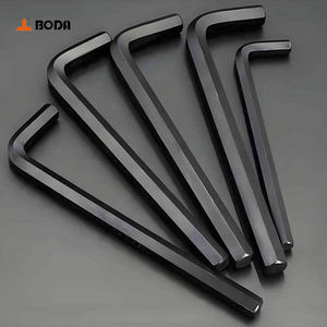 طقم مفاتيح ألن سداسية بمقبض على شكل حرف L مع رأس كروي وذراع طويل من BODA - Product Image 3