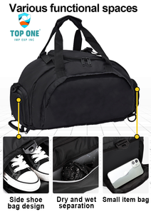 TopOne personalizable Etiqueta Privada camuflaje en blanco baloncesto otros deportes atléticos gimnasio Fitness bolsa de lona - Product Image 5