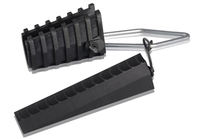 PA2000 Serre-câble de tension de type cale pour câble de descente à fibre optique ADSS, fixation à l'extrémité, corps en plastique, alliage d'aluminium, protection UV, pour câble aérien
