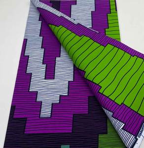 Nouveau Design 2025 Mode Nigériane Tissu Wax Africain Véritable Pagnes Hollandais en <span class=keywords><strong>Dentelle</strong></span> 6 Yards - Product Image 1