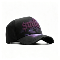 Casquette de baseball noire pour homme de haute qualité, style Dandi, classique, en daim, avec broderie 'Rude Awakening', 5 panneaux et visière courbée