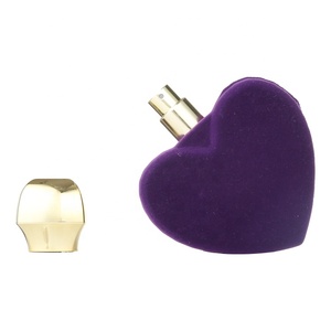 Wholesale Custom Luxury Heart Shape Perfume Bottle Manufacturer <strong>Refillable</strong> 75ml Frosted Glass Flocked Pump Sprayer <strong>Reed</strong> <strong>Diffuser</strong> - Product Image 5