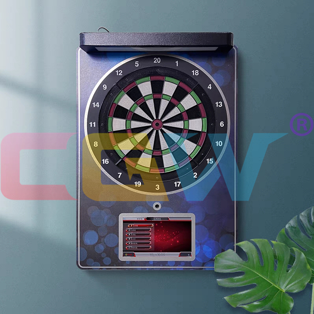GOOD PROFIT Coin Operated Commercial Dart Machine Arcade Electric Dart Board for Sale