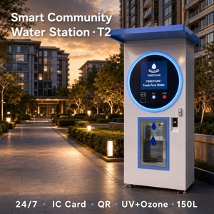 Distributore Automatico d'Acqua con Osmosi Inversa, <span class=keywords><strong>ATM</strong></span> per Acqua Filtrata, Esterno, 24H, con Monete, QR, Carta, Smart IoT, OEM, UV, 4G, in Acciaio Inox - Product Image 5