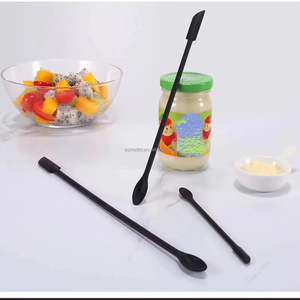 3 /4Pack Food Grade Silicone Multi Functional Bottle Scraper Baking Gadget Kitchen Accessories Bottle Cleaner Cream <b>Jar</b> Scraper - Product Image 5