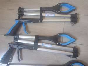 อุปกรณ์จับ109แบบด้ามจับยาวเป็นพิเศษเครื่องมือเก็บขยะที่มีจุดจับยึดที่มั่นคง32 "พร้อมแม่เหล็กสีฟ้า43นิ้ว - Product Image 5