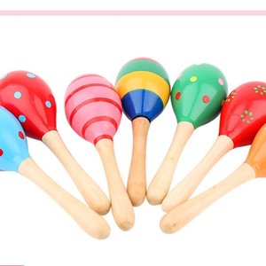Instrument de percussion Orff en gros, marteau à sable éducatif précoce pour enfants, instrument de musique, cloche à main en bois - Product Image 2