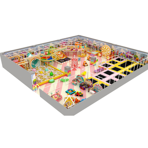 Centre de divertissement familial, aire de jeux intérieure pour enfants, aire de jeux intérieure avec trampoline, équipement d'aire de jeux intérieure commerciale - Product Image 3