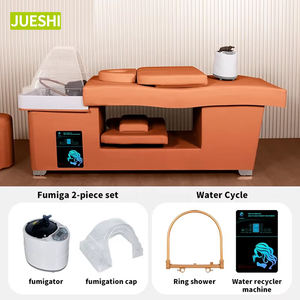 JUESHI Thai-Kopf-Spa Kopftherapie-<span class=keywords><strong>Shampoo</strong></span>-Liege Japanisches Kopf-Spa-Bett Salonmöbel Thailändisches Haarwaschbett - Product Image 6