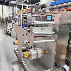 小型ビジネスラベル & ステッカー印刷機バッチコードインクジェットプリンター日付コードマシンがリワインダーにインストール - Product Image 4