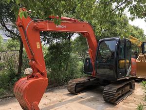 Excavadora de cadenas Hitachi ZX70 usada de 7 toneladas, motor original, pocas horas de trabajo, alta eficiencia para pequeños proyectos de construcción - Product Image 4