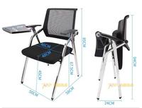 Chaise d'étude confortable en plastique pour étudiants, idéale pour l'école, le collège, l'université, la salle de classe, avec tablette d'écriture et étagère, par un fournisseur de qualité supérieure