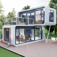 Cabane préfabriquée moderne, bureau de jardin insonorisé, studio de jardin, mini-maison modulaire avec certification CE