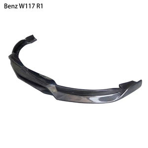 ลิ้นหน้าคาร์บอนไฟเบอร์ทรง R1 สำหรับรถยนต์ CLA-Class W117 ปี 2013-2020 - Product Image 5