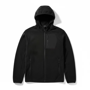 Blouson Bomber Unisexe Noir Camouflage Enduit, Fermeture Éclair Intégrale, Imperméable, Coupe-Vent, Vêtement d'Extérieur Formel, Idéal Printemps, Coupe Droite - Product Image 5