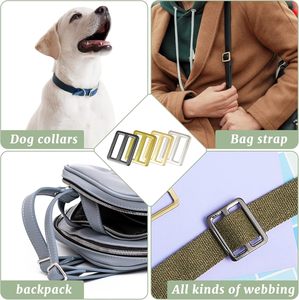 Pcs Flat Metal Slide Buckle Inch Belt Adjuster Sliders Tri Glide Strap Zinc Alloy Slider Buckles For <b>Purse</b> Bag Backpack Colors - Product Image 4