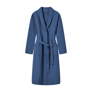 Albornoz <span class=keywords><strong>de</strong></span> algodón <span class=keywords><strong>de</strong></span> alta calidad MAQVO <span class=keywords><strong>para</strong></span> mujer, tallas EU/US, con logo personalizado, <span class=keywords><strong>para</strong></span> SPA, hogar, ropa <span class=keywords><strong>de</strong></span> <span class=keywords><strong>dormir</strong></span>, albornoz <span class=keywords><strong>de</strong></span> hotel tipo gofre <span class=keywords><strong>de</strong></span> talla grande - Product Image 2