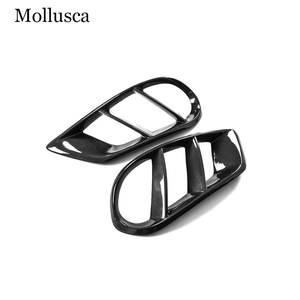 Pour Classe C W205 4 portes, garniture de pare-chocs avant en fibre de carbone 2015-2021 - Product Image 5