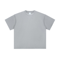 Poids lourd 350 Gsm vierge graphique surdimensionné vêtements pour hommes plaine personnalisé surdimensionné t-shirt surdimensionné hommes T-Shirt