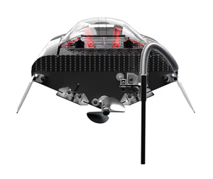 Barco teledirigido UDiRC UDI022, 50 km/h, alta velocidad, resistente al agua, radiocontrol de 2.4 GHz, barco de juguete de acero aleado con motor sin escobillas. - Product Image 2