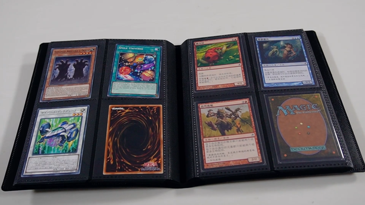yugioh album cards Yu-Gi-Oh 9 Pocket Trading Card Compatible with Yu-Gi-Oh Holds 720+ Cards Toys so the cover always stays flush against the pages Foalgo Trading Card Binder, Card