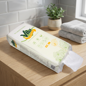 OEM/ODM 2 Ply Virgin Wood Pulp Home Use Facial <b>Tissue</b> Bottom Safe To Use For Home - Product Image 2
