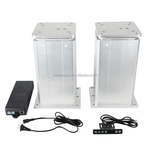 12V 24VDC nhiệm vụ nặng nề nâng cột tuyến tính thiết bị truyền động thiết lập với cảm biến hội trường tùy chọn đồng bộ điều khiển từ xa cho giường cánh tay robot bàn - Product Image 1