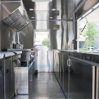 Chammp 2026 Remorque de Food Truck de Luxe Entièrement Équipée et Personnalisée pour la Restauration Rapide, les Sucreries, les Glaces et les Burgers – Service Alimentaire Mobile