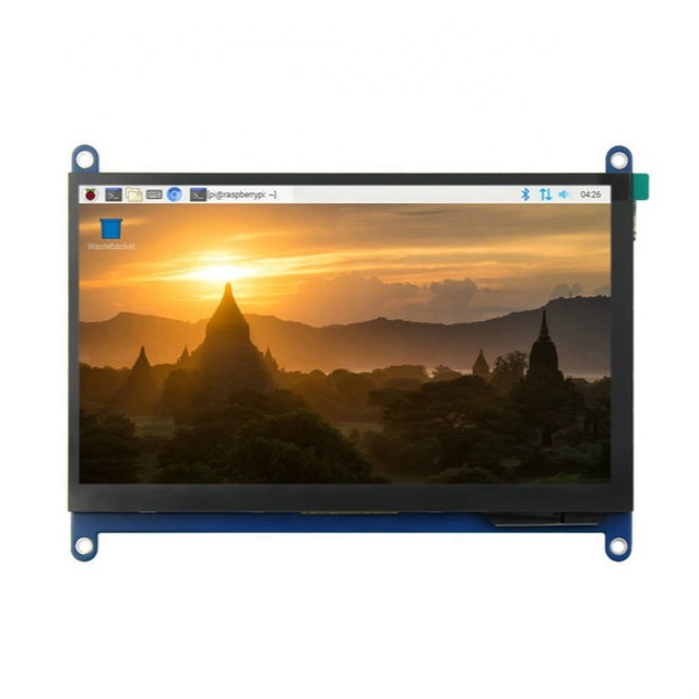 Raspberry Pi-Compatible 7-Inch IPS Touch Screen with 1024x600 Resolution TFT Type LCD Module HDMI-Compliant