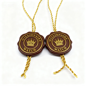 Custom <span class=keywords><strong>non</strong></span> restituibile <span class=keywords><strong>se</strong></span> rimosso in plastica bianca goffratura etichetta del sigillo dell'orologio cartellino del prezzo di sicurezza per gioielli - Product Image 1