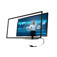 32 42 46 47 50 55 inch Multitouch USB Infrared IR Touch Screen Frame/Panel for Advertising Kiosk Touch Table Smart TV