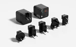 Cargador Rápido OMNI GaN PD65W con Enchufe Plegable para Viajes Fáciles, Adaptador <span class=keywords><strong>USB</strong></span> ABS con Cable de Carga Retráctil Integrado - Product Image 3